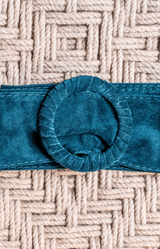 Volange BELT SUEDE TEAL