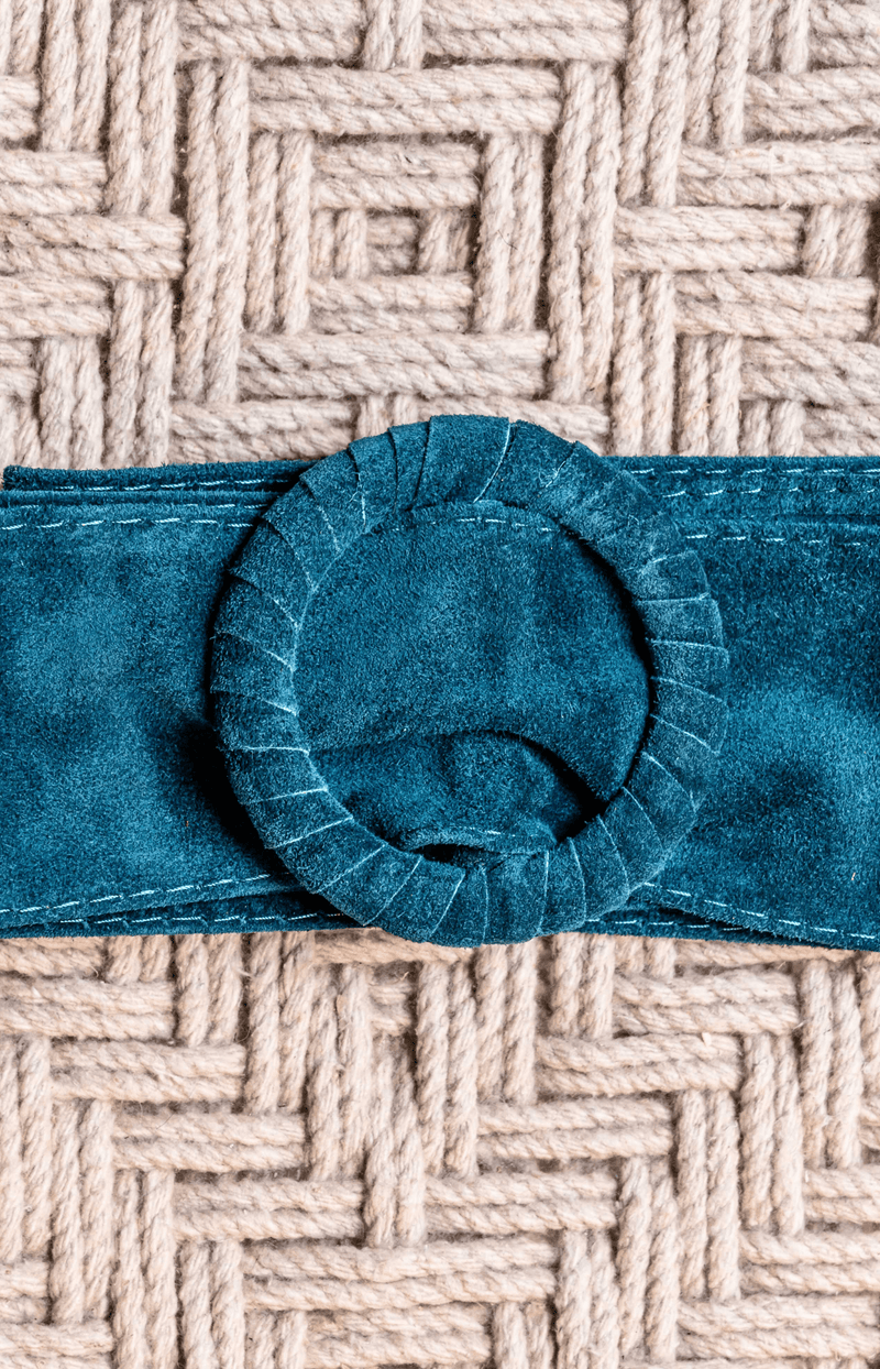 Volange BELT SUEDE TEAL