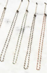Volange NECKLACE ENAMEL ORANGE