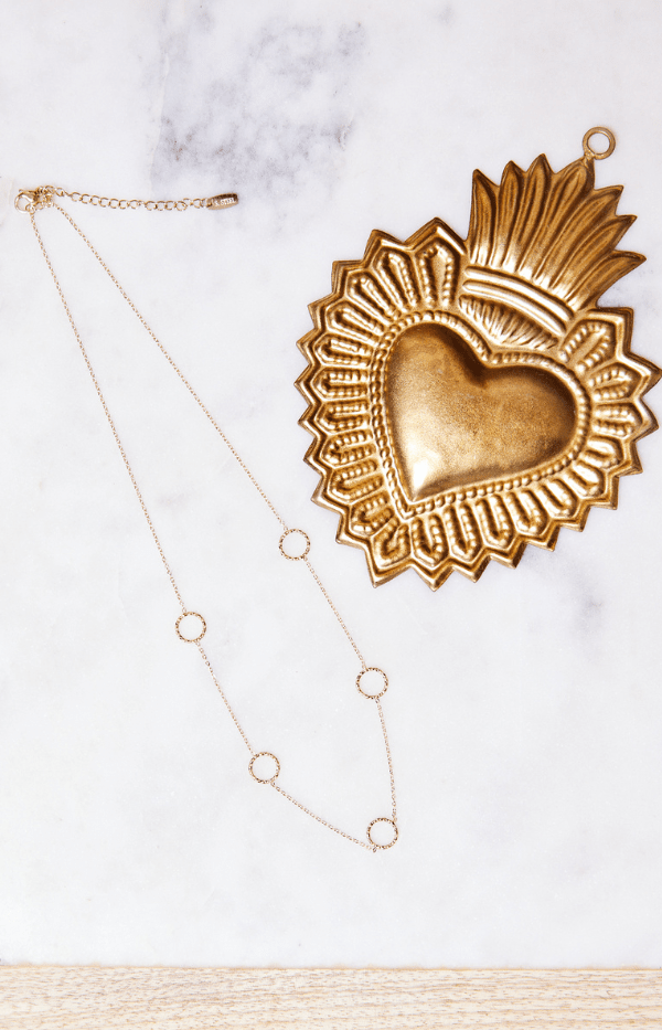 Volange NECKLACE 5 CIRLCES