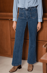 Volange JEANS WIDE DENIM LONG