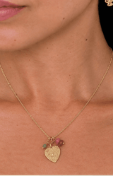 Volange NECKLACE HEART AND CHARMS