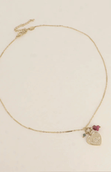 Volange NECKLACE HEART AND CHARMS