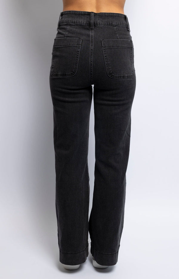 Volange JEANS FLARE GREY