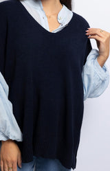 Volange VEST CLASSIC NAVY