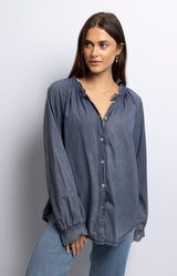 Volange BLOUSE COLOMBE BLUE