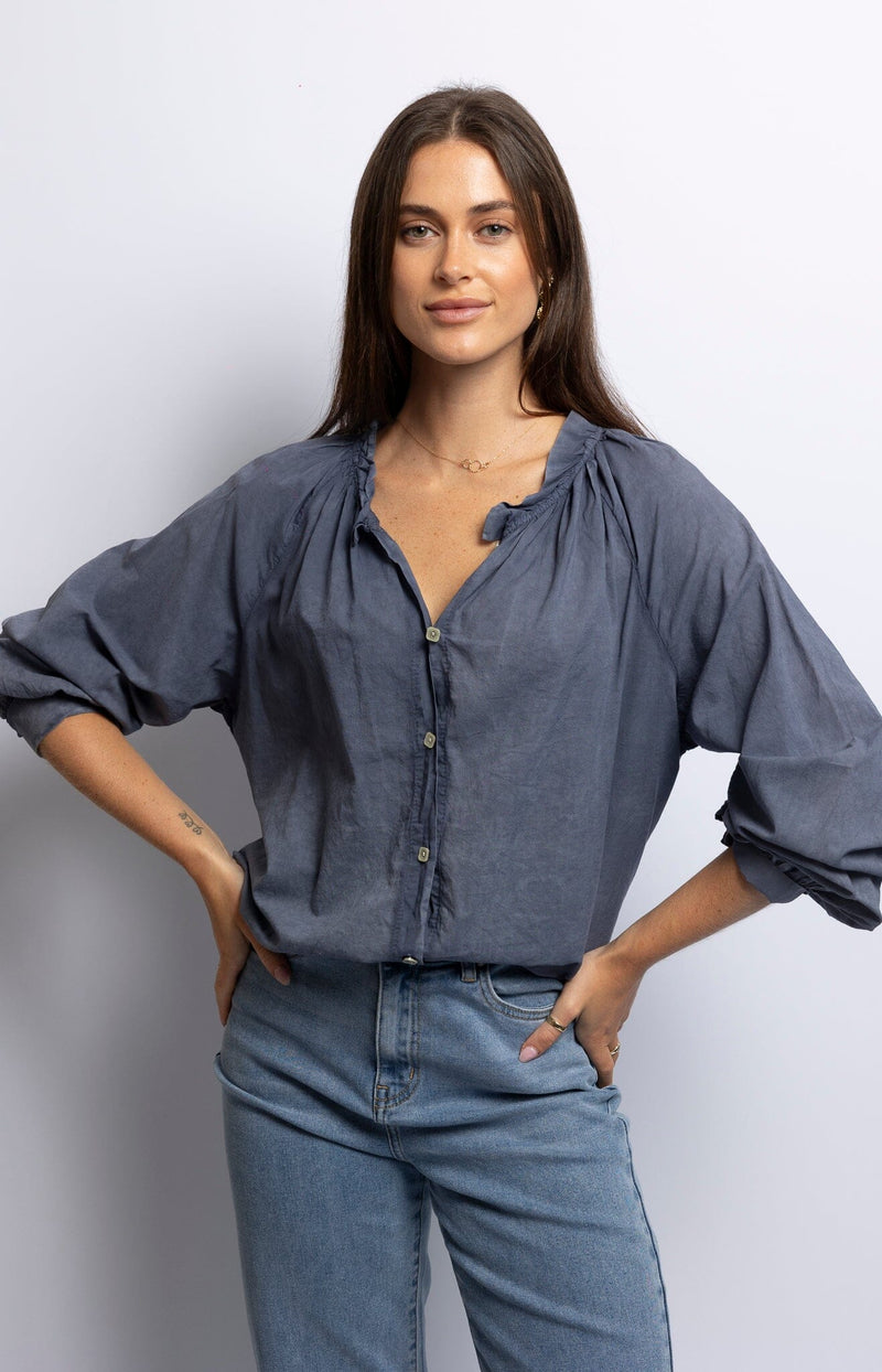 Volange BLOUSE COLOMBE BLUE
