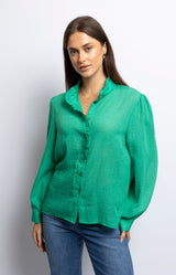 Volange BLOUSE ELLA GREEN