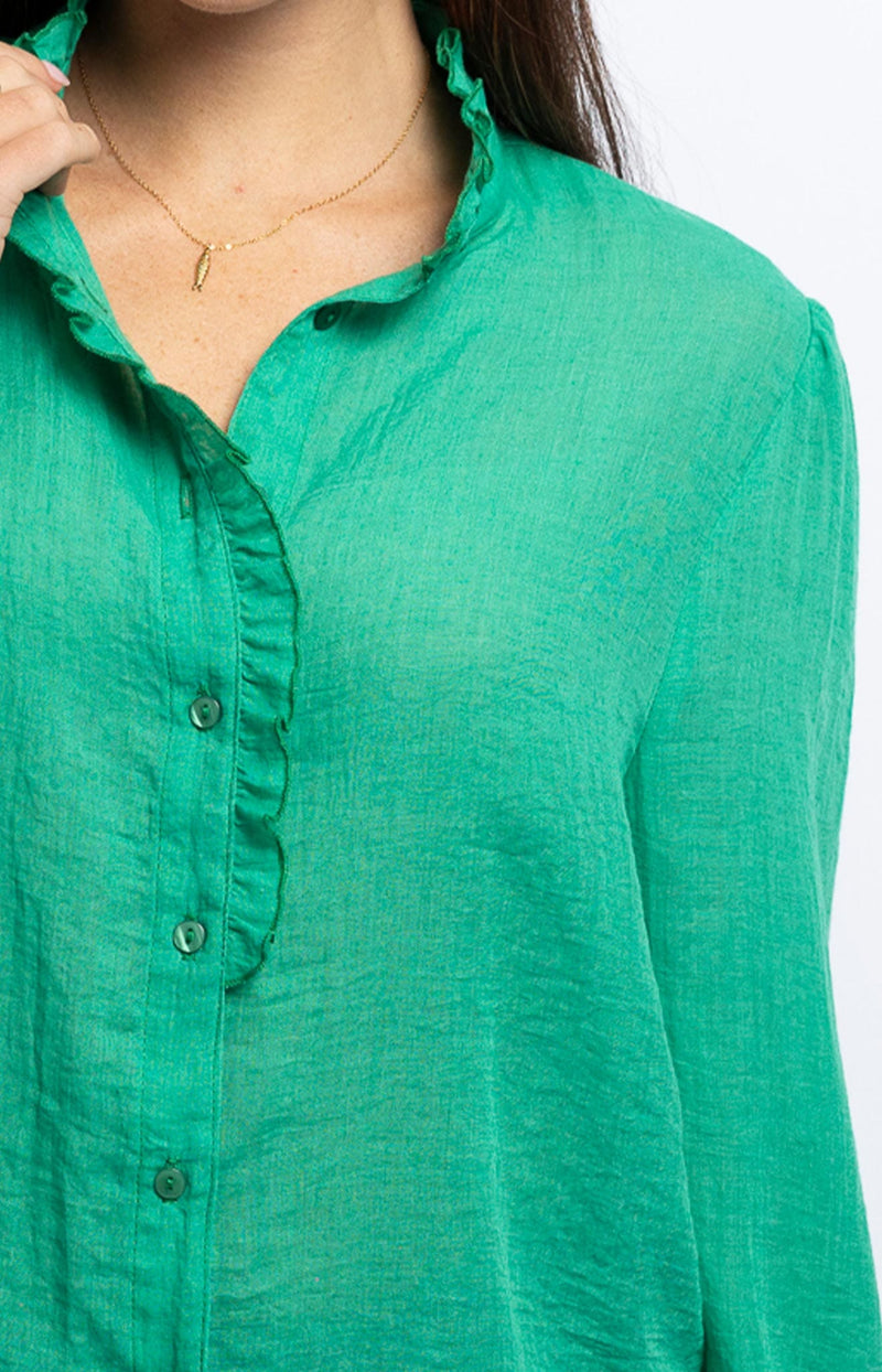 Volange BLOUSE ELLA GREEN