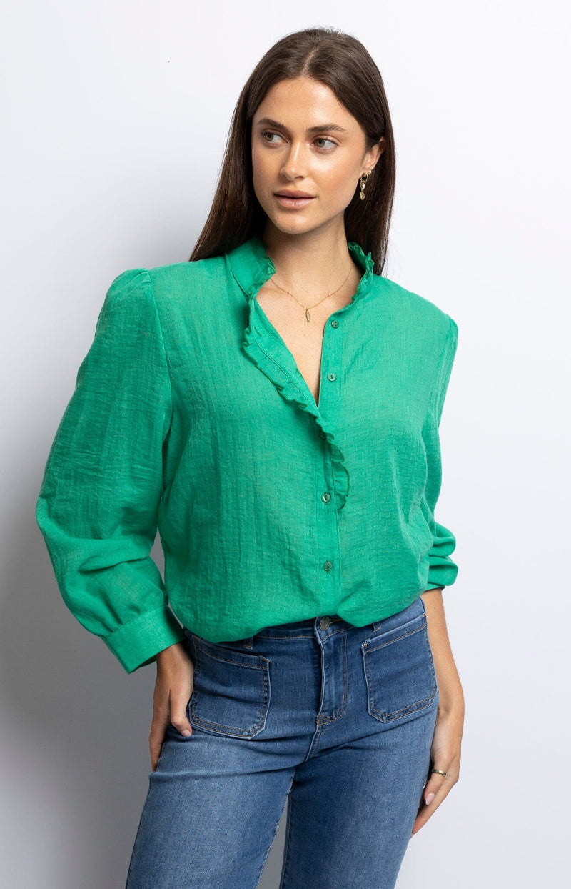 Volange BLOUSE ELLA GREEN