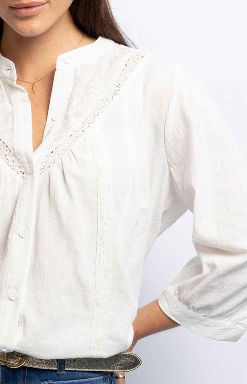 Volange BLOUSE LISETTE WHITE