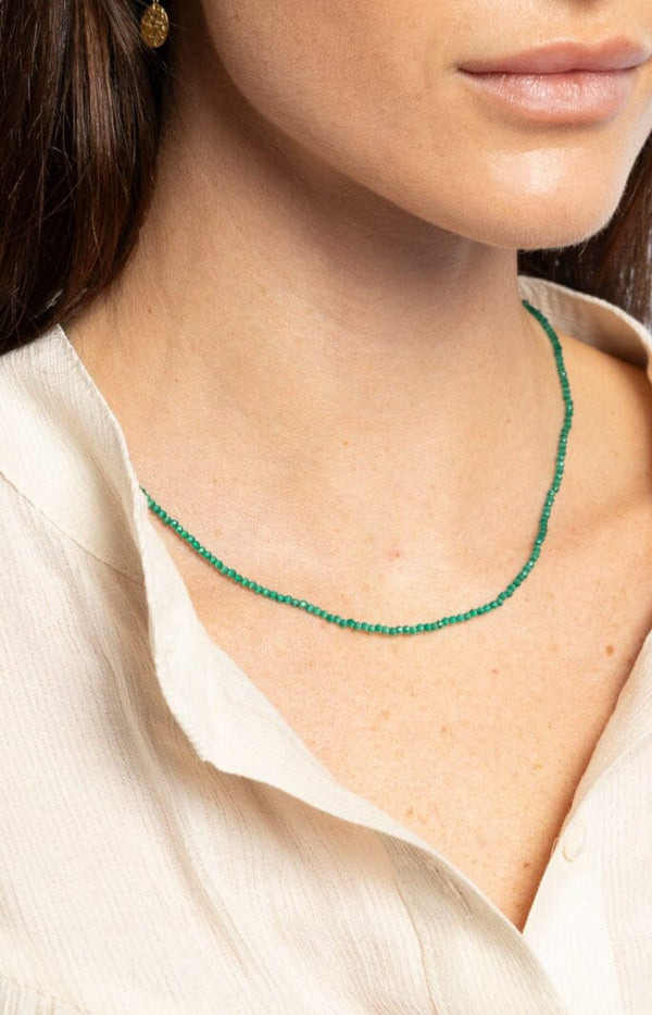 Volange NECKLACE BEADS GREEN