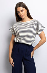 Volange T-SHIRT STRIPES NAVY