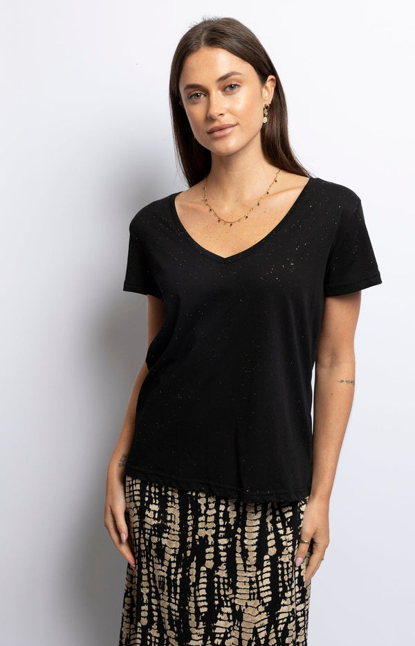 Volange T-SHIRT SOIR BLACK