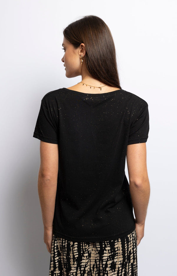 Volange T-SHIRT SOIR BLACK