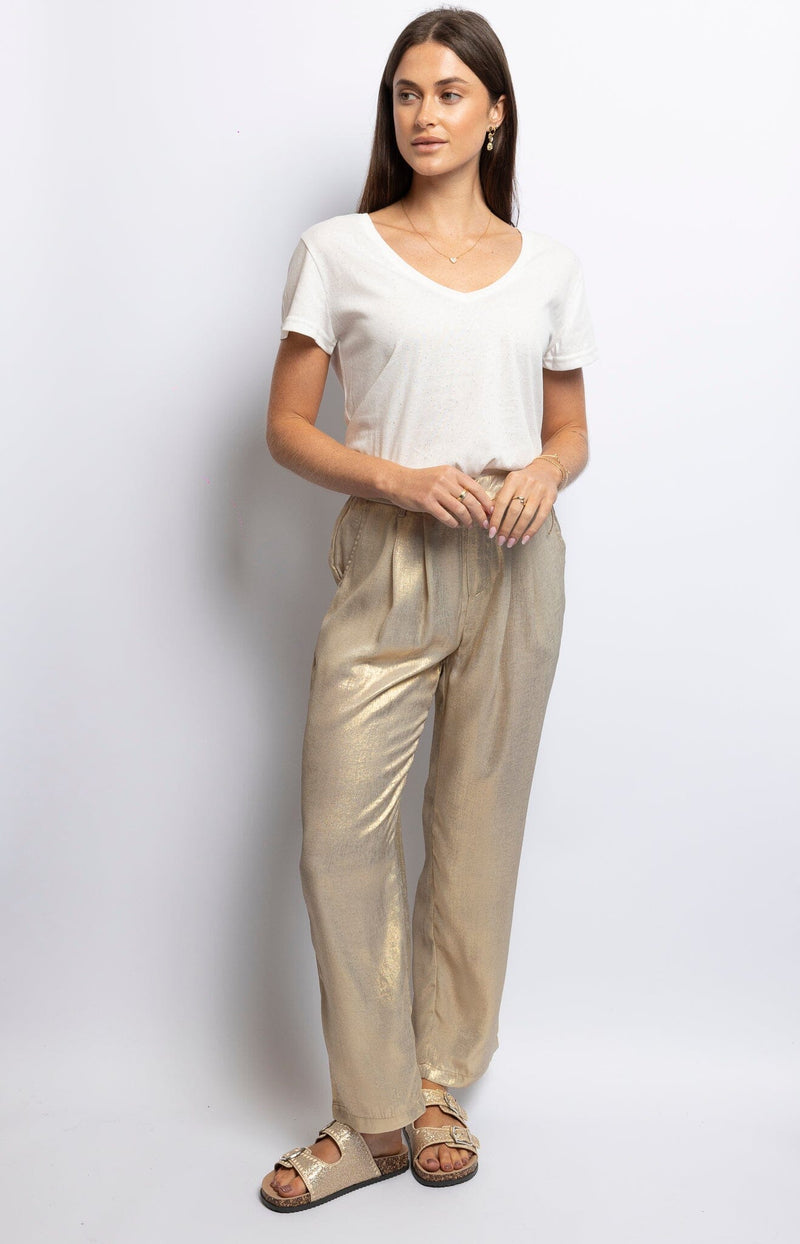 Volange PANTS SOIR GOLD