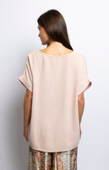Volange TOP V COTTON ROSE
