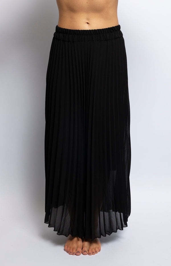 Volange SKIRT PLEATS BLACK