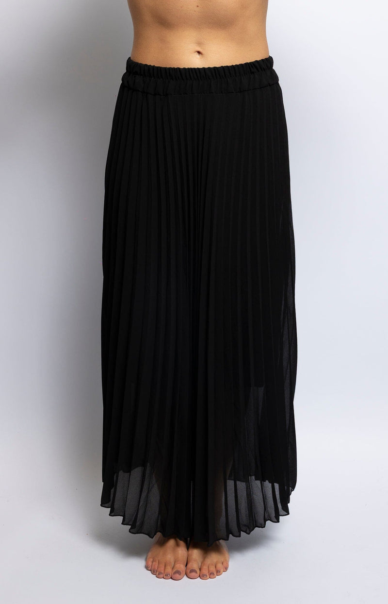 Volange SKIRT PLEATS BLACK
