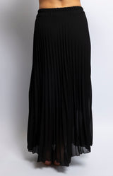 Volange SKIRT PLEATS BLACK