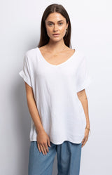 Volange TOP V COTTON WHITE