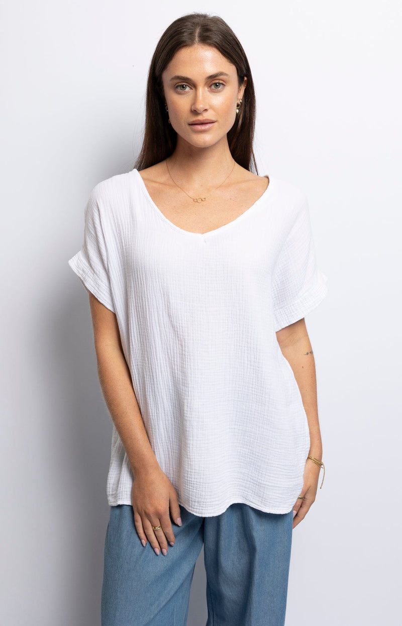Volange TOP V COTTON WHITE