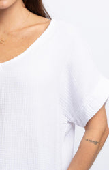 Volange TOP V COTTON WHITE