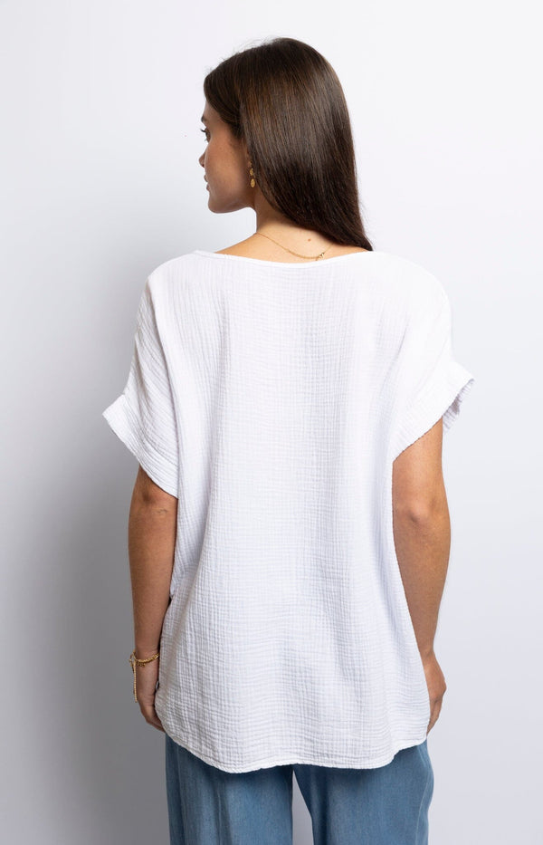 Volange TOP V COTTON WHITE