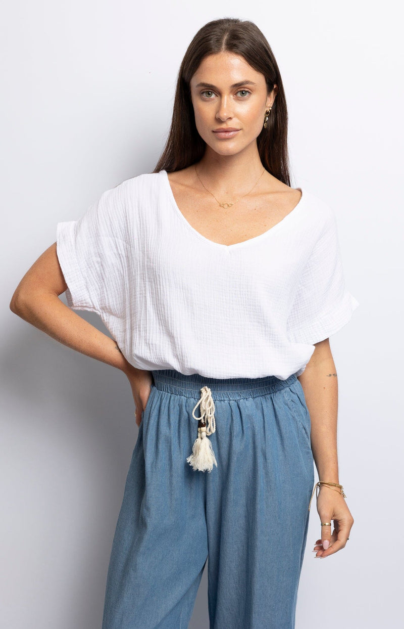 Volange TOP V COTTON WHITE