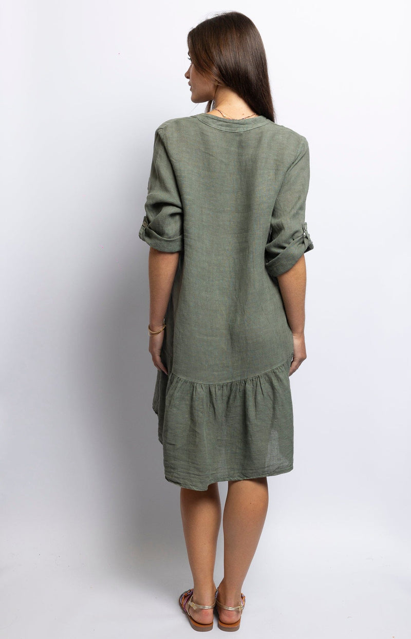 Volange DRESS PROVENCE KHAKI