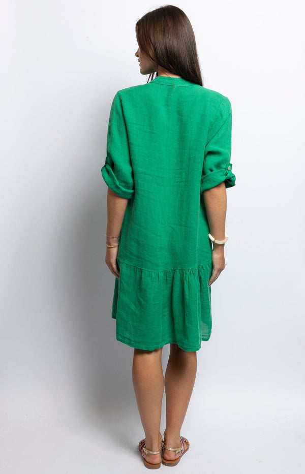 Volange DRESS PROVENCE GREEN
