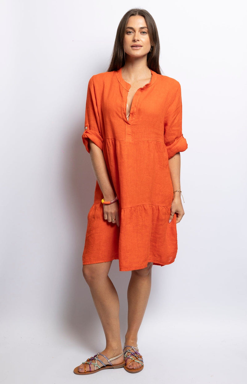 Volange DRESS PROVENCE ORANGE