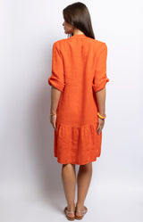 Volange DRESS PROVENCE ORANGE