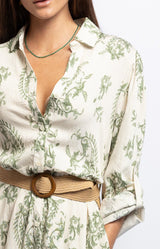 Volange DRESS SPRING OLIVE