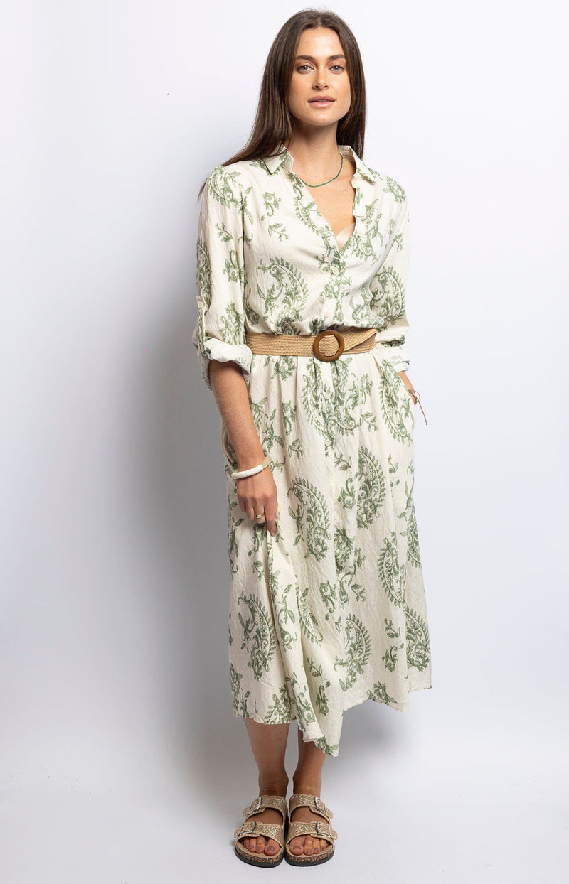 Volange DRESS SPRING OLIVE