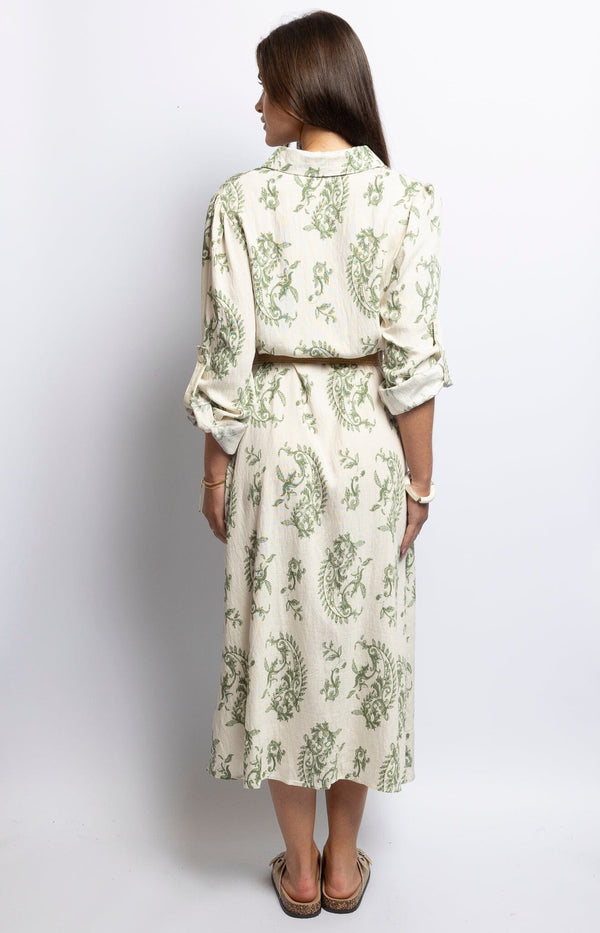 Volange DRESS SPRING OLIVE