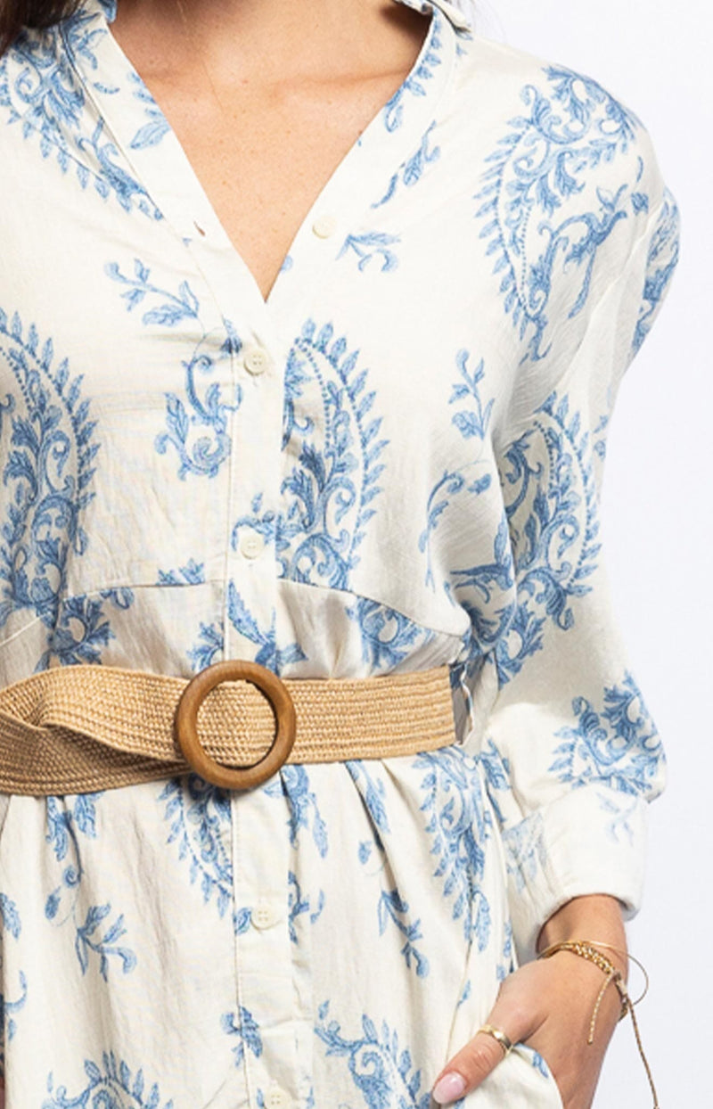 Volange DRESS SPRING BLUE