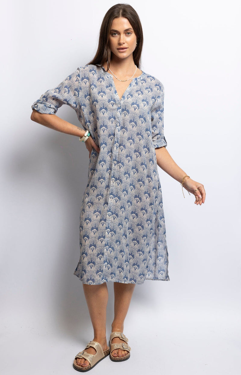 Volange DRESS ARYA TEAL