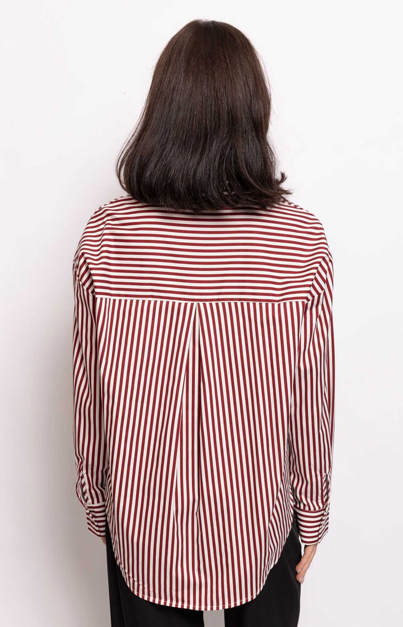 Volange SHIRT LOU BORDEAUX