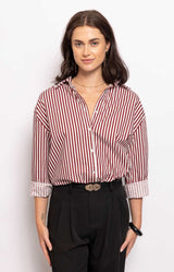 Volange SHIRT LOU BORDEAUX