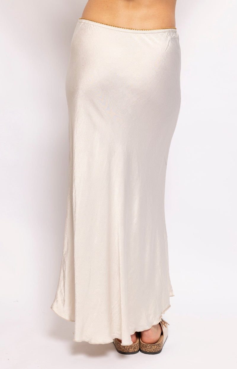 Volange SKIRT SATIN WHITE
