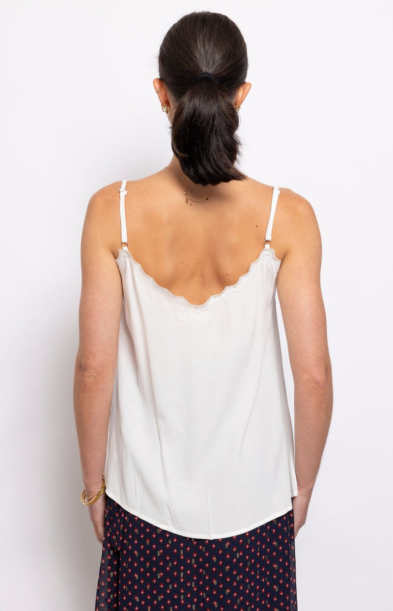 Volange CAMI LACE WHITE