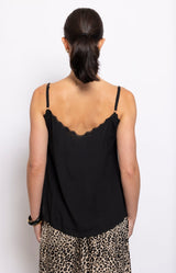Volange CAMI LACE BLACK