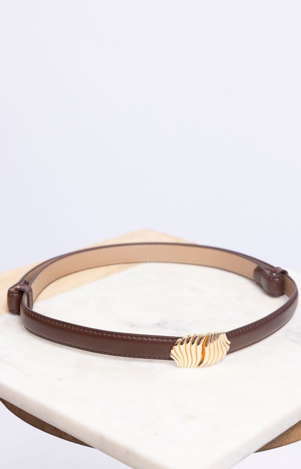 Volange BELT RITZ CHOCOLATE
