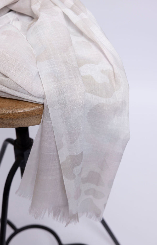 Volange SCARF LEOPARD CREAM