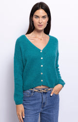 Volange CARDIGAN CANDICE EMERALD