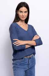Volange JUMPER FINE BLUE