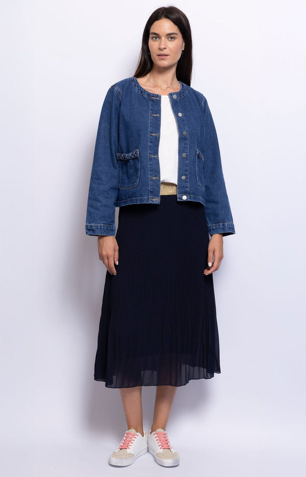 Volange SKIRT MIDI NAVY