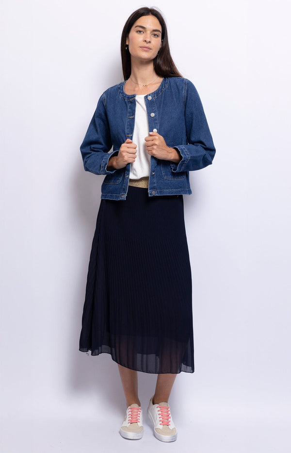 Volange SKIRT MIDI NAVY