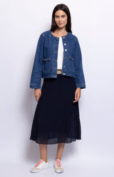 Volange SKIRT MIDI NAVY